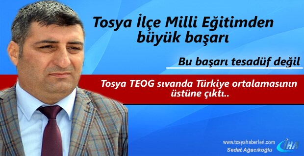 Tosya İlçe Milli Eğitimde TEOG başarısı