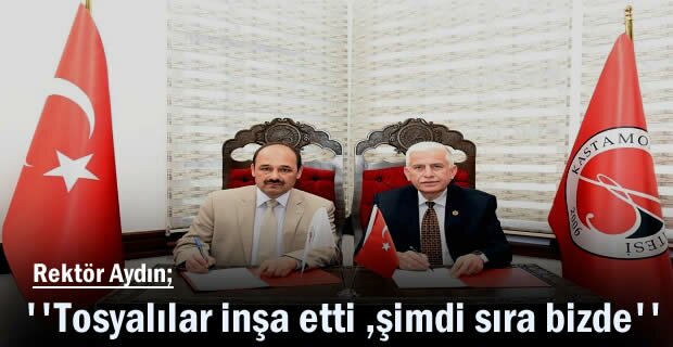 Tosya MYO Ek Binası Devir Protokolü İmzalandı