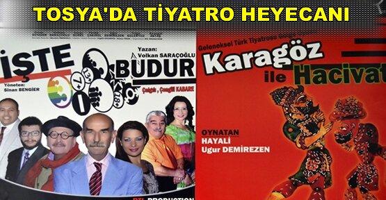 Tosya'da Tiyatro Heyecanı