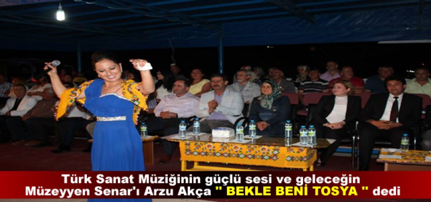 Geleceğin Müzeyyen Senar'ı Arzu Akça