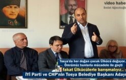 CHP KASTAMONU MİLLETVEKİLİ HASAN BALTACI TOSYA ZİYARETİ