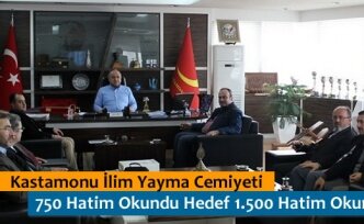 Hedef 18 Mart Tarihine Kadar 1.500 Hatim Okumak