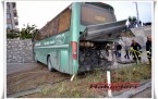 Tosya D100'de İran Otobüsü Kaza Yaptı 2 Yaralı Fot