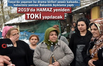 Bakan Açıkladı ''2019 yılında Tosya Hamaz'a 55 Konut TOKİ yapılacak