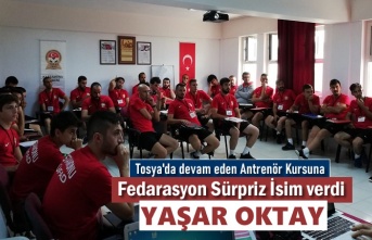 Tosya'da Antrenör Kursuna Sürpriz İsim Verildi