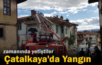 Tosya'da Yangın Ucuz Atlatıldı