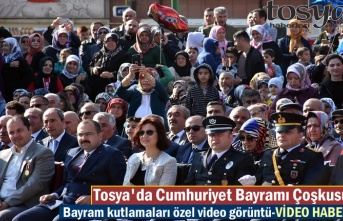 Cumhuriyet Bayramının 96.Yıldönümü Tosya'da Çoşku içinde Kutlandı