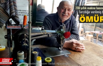 Tosya'da 200 Yıllık Dikiş Makinesi Başında Geçen Bir Ömür Terzi Mustafa Tıngır