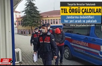 Tosya'da Tel Örgü Hırsızları Suç Üstü Yakalandı