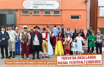 Tosya Cumhuriyet Lisesinden Masal Festivali