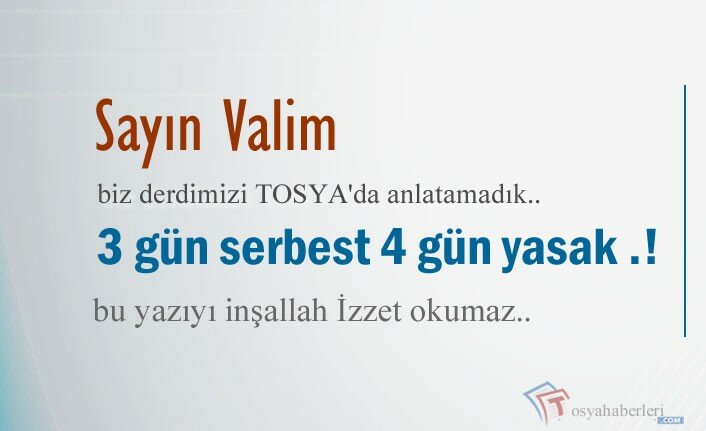 KASTAMONU VALİSİ YAŞAR KARADENİZ'DEN ÇÖZÜM BULMASINI İSTEDİ