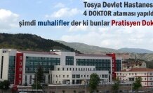 Tosya Devlet Hastanesine atanan 4 Doktor hasta kabulüne başladı