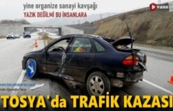 Tosya Organize Sanayi Kavşağı Trafik Kazası