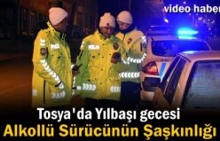 Yılbaşı Akşamı Alkollü Sürücüleri Trafik Kontrolü