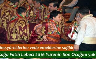 TOSYA’DA YAREN OCAĞI SEZON KAPANIŞINI YAPTI