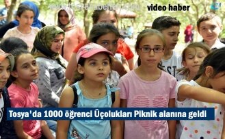 Tosya’da 1000 Yaz Kur-an Kurs Öğrencisi Piknik Yaptı