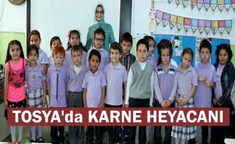 Tosya’da 6350 Öğrenci Karne aldı